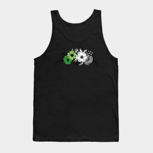 Aromantic Flowers Tank Top